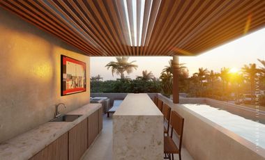 Villas Ixtul en venta ubicadas en Chuburna Merida con Roof top