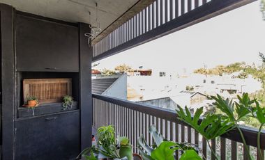 Alquiler monoambiente Caballito balcón parrilla