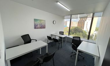 Renta Oficina 4 personas - Av. Reforma Caballito Insurgentes Sin Aval