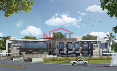 LOCAL EN RENTA 52 M2 MÁS TERRAZA EN NUEVA PLAZA COMERCIAL TERRACOTA