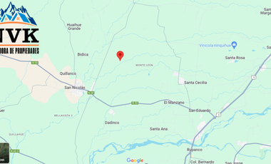 Terreno de 12.500 mts2 con cabaña en construcción se vende