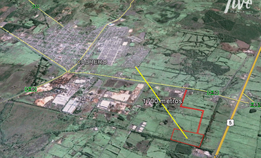 Terreno industrial en Cabrero - Carretera 5 Sur