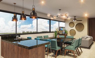 Exclusivos Departamentos LUER en Venta en Temozón, Mérida