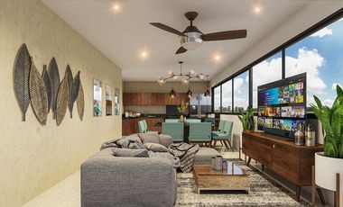 Exclusivos Departamentos LUER en Venta en Temozón, Mérida