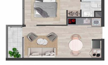 DEPARTAMENTOS EN VENTA, INMOBILIARIA AUTÉNTICA (CÓD. 313)