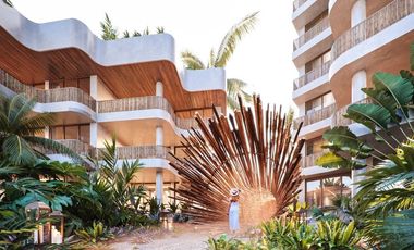 Departamento en venta frente al mar en San Crisanto, Yucatán