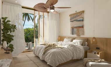 Departamento en venta frente al mar en San Crisanto, Yucatán