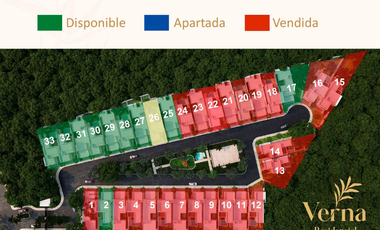 Casa(2Planta) en Venta en Verna Residencial, Conkal
