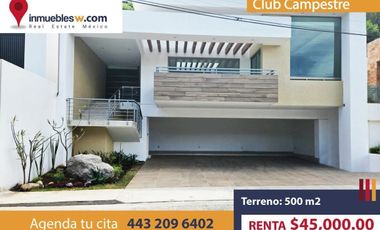 CASA EN VENTA EN CLUB CAMPESTRE, MORELIA