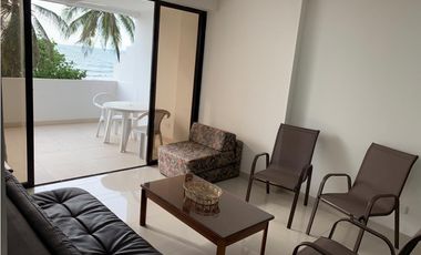 Apartamento Venta Bocagrande  frente al mar Piso Bajo