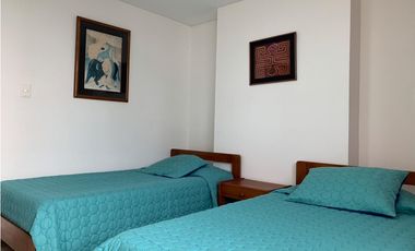 Apartamento Venta Bocagrande  frente al mar Piso Bajo
