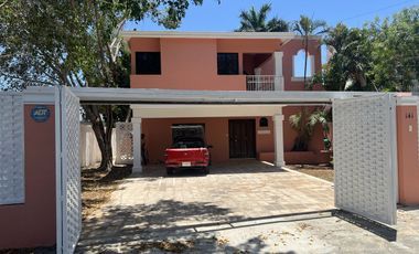 Renta de casa en Montecristo, Mérida 4 Habitaciones