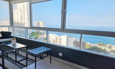 REBAJADO!!! VENDE luminoso departamento , de tres dormitorios, con hermosa vista al Mar , en Costa de Montemar, Concón!!!