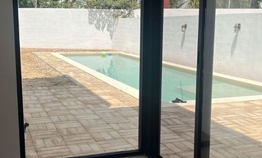 | Increible casa semiamueblada, en renta. |