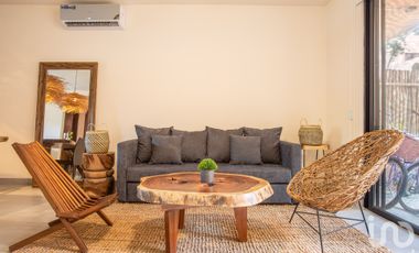 En venta, casa dúplex en planta baja ubicado en Tulum, Quintana Roo, en la Manzana 868