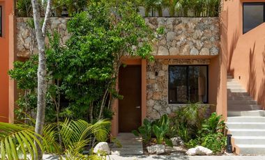 En venta, casa dúplex en planta baja ubicado en Tulum, Quintana Roo, en la Manzana 868