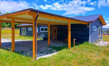 Casa en Panguipulli en Parcela  a solo 5 minutos del Centro de Panguipulli. Venta con Hipotecario- Contado