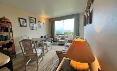 Departamento con vista al mar con gran ubicación