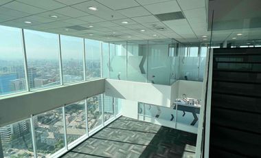 Espectacular Oficina de 953 m2 con Terraza exclusiva piso 30, El Golf