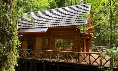 Casa refugio en Reserva Biológica Huilo Huilo