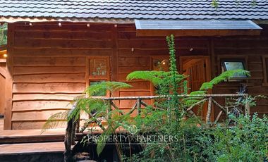 Casa refugio en Reserva Biológica Huilo Huilo