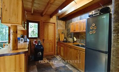 Casa refugio en Reserva Biológica Huilo Huilo