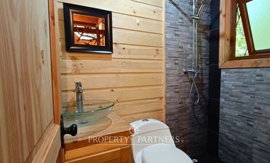 Casa refugio en Reserva Biológica Huilo Huilo