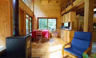 Casa refugio en Reserva Biológica Huilo Huilo