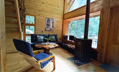 Casa refugio en Reserva Biológica Huilo Huilo
