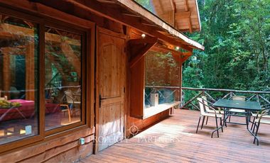 Casa refugio en Reserva Biológica Huilo Huilo