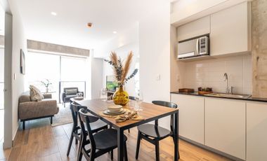 Departamento Amueblado en Renta 39 m2, colonia Juarez.