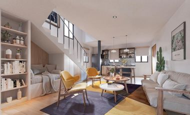 Penthouse En Pre Venta En El Barrio De Santiago Miquixrla Cholula