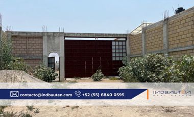 IB-EM0878 - Terreno Industrial en Venta en Tultepec, 2,100 m2.
