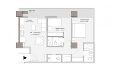 SKYLINE DEPARTAMENTO 2 DORMITORIOS VISTA  AL MAR, BARBASQUILLO MANTA