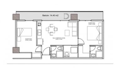 SKYLINE DEPARTAMENTO 2 DORMITORIOS VISTA  AL MAR, BARBASQUILLO MANTA