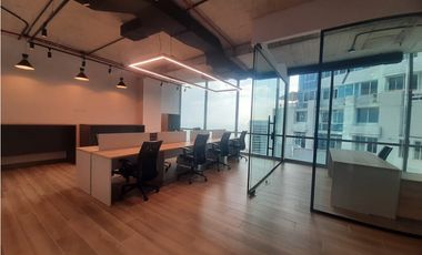 ALQUILER OFICINA AMOBLADA COSTA DEL ESTE 140M2 ESTRENAR MTTO INCLUIDO