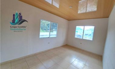 VENDO CASA NUEVA EN LOTE DE 1895M2