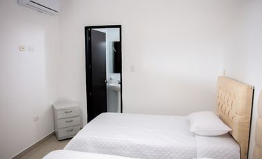 Apartamento amoblado en arriendo
