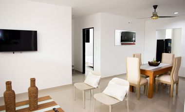 Apartamento amoblado en arriendo