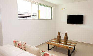 Apartamento amoblado en arriendo