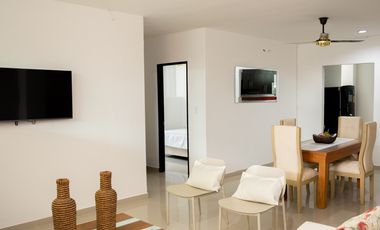 Apartamento amoblado en arriendo