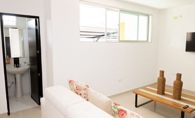 Apartamento amoblado en arriendo