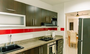 Apartamento amoblado en arriendo