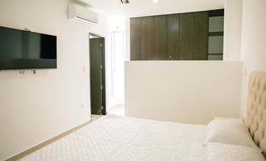 Apartamento amoblado en arriendo