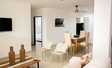 Apartamento amoblado en arriendo