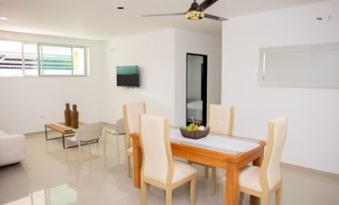Apartamento amoblado en arriendo