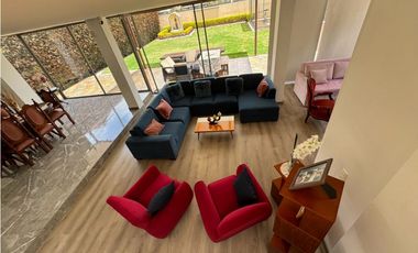 Bajo!  casa campestre unifamiliar en conjunto en venta en cajica. .