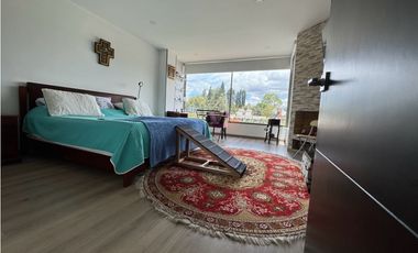 Bajo!  casa campestre unifamiliar en conjunto en venta en cajica. .