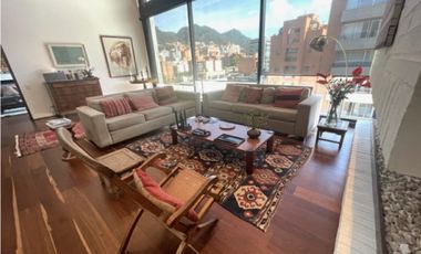 Bogota arriendo apartamento penthousse duplex en el nogal area 328 mts