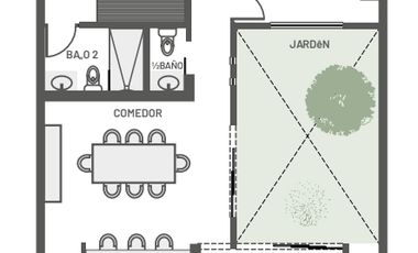 Casa en VENTA Mod. Hito en Cumbres Novonorte en Conkal